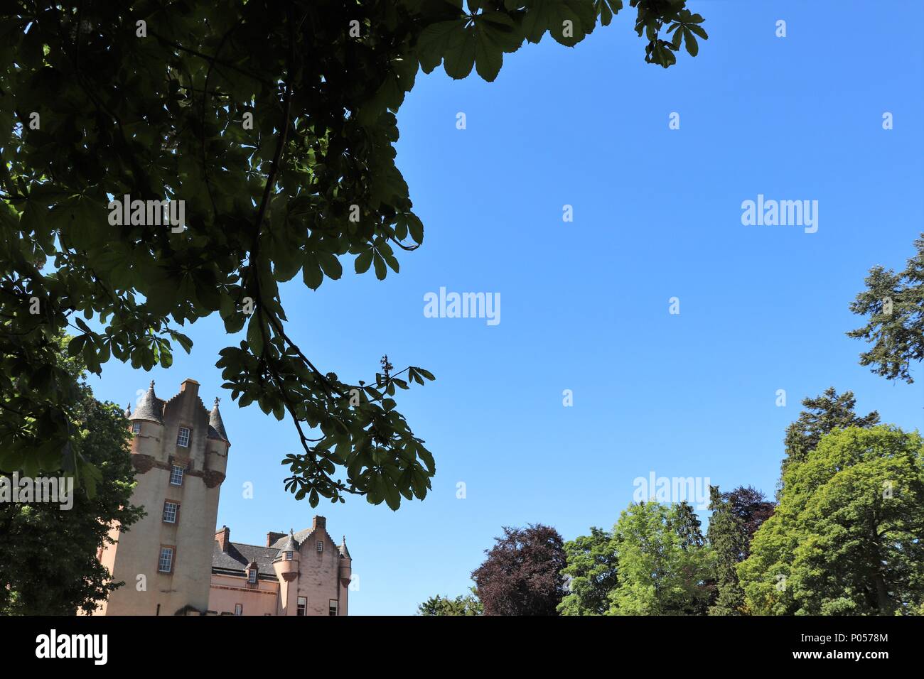 Scottish castle Stock Photo