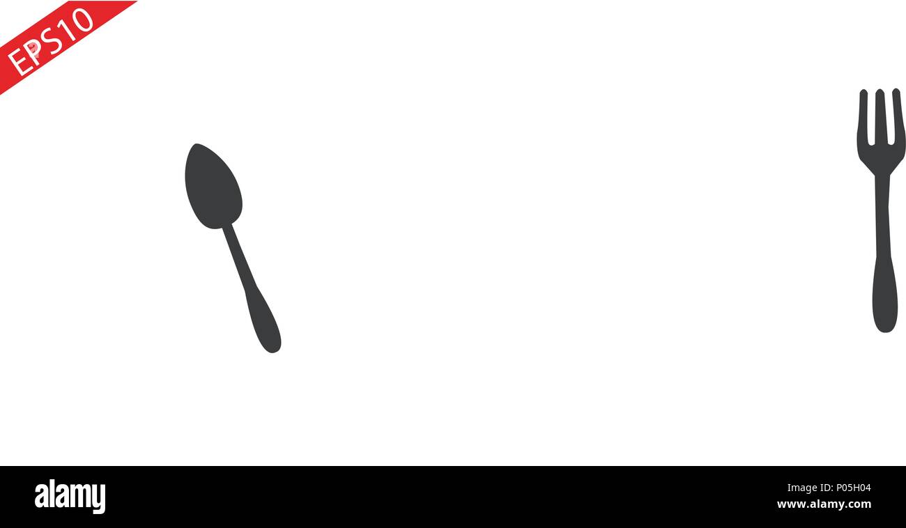 Spoon icon, vector illustration Stock Vector Image & Art - Alamy