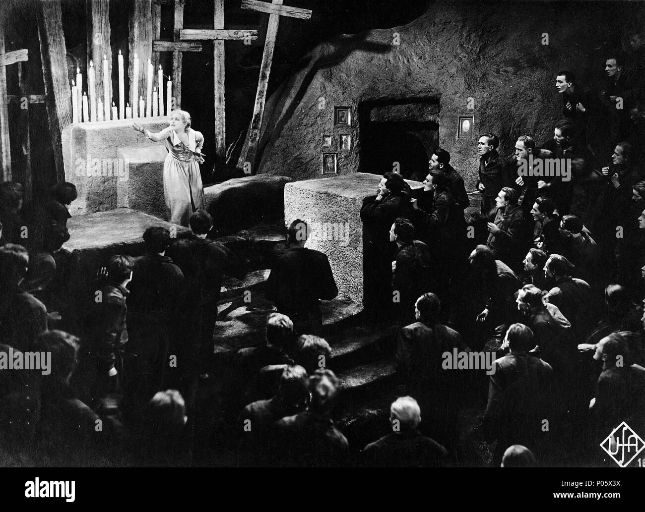 Original Film Title: METROPOLIS.  English Title: METROPOLIS.  Film Director: FRITZ LANG.  Year: 1927. Credit: U.F.A / Album Stock Photo