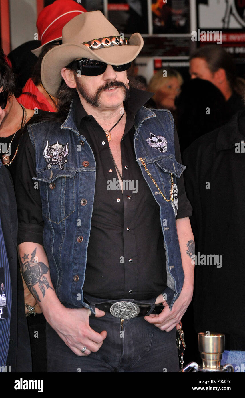 Lemmy Kilmister 29 - Rudolf Schenker, Klaus Meine, Matthias Jabs, James  Kottak and Pawel Maciwoda of the Scorpions will be inducted into  HollywoodÕs RockWalk at the guitar Center In Los Angeles.Lemmy Kilmister