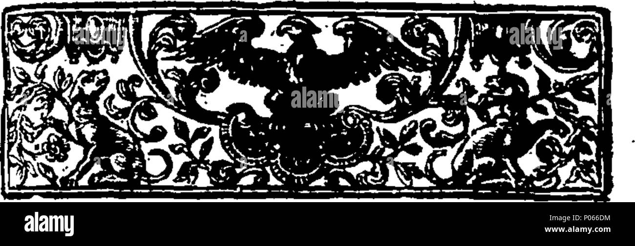 English Fleuron From Book A Discourse On Trade And Other