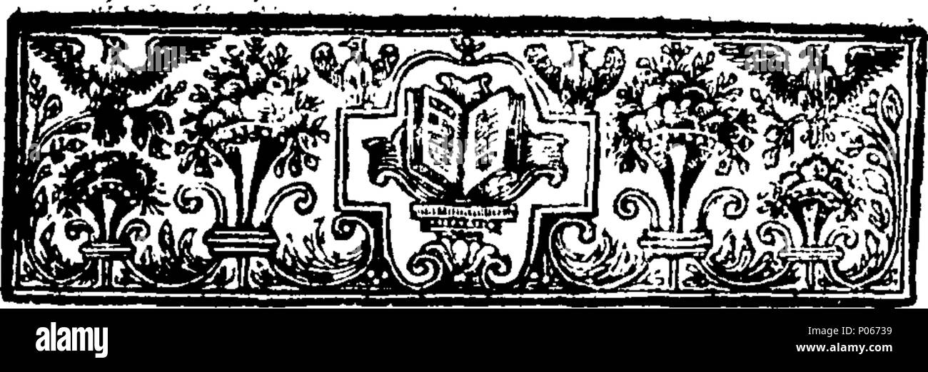 English: Fleuron from book: A dissertation on liberty and necessity:  Wherein The Process of Ideas, from their first Entrance into the Soul,  until their Production of Action, is delineated. With some