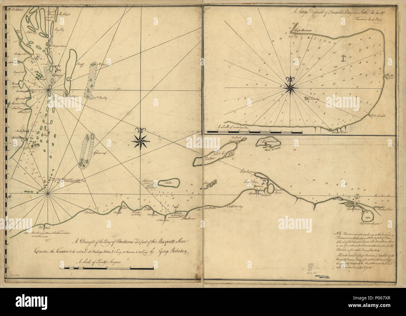 Maps of belize hi-res stock photography and images - Alamy