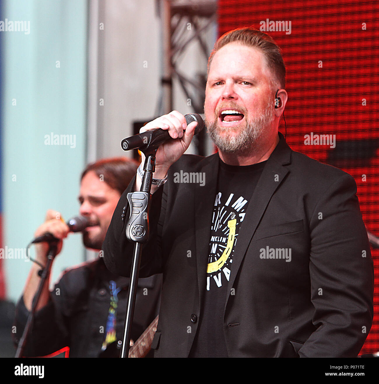 Mercyme NEW YORK, NY June 07, 2018:MercyMe perform at Fox & Friends All ...