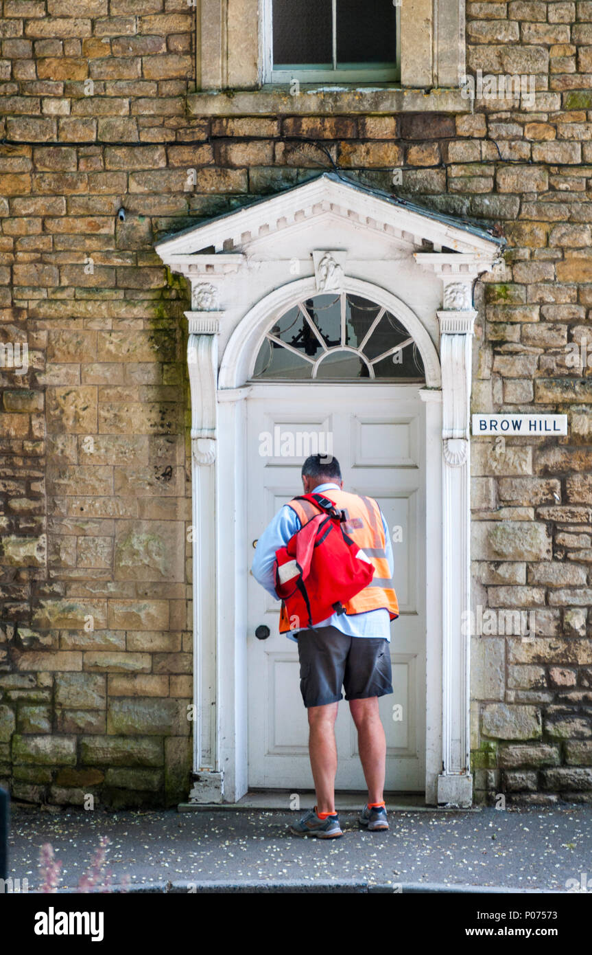 Wearing royal mail uniform hi-res stock 