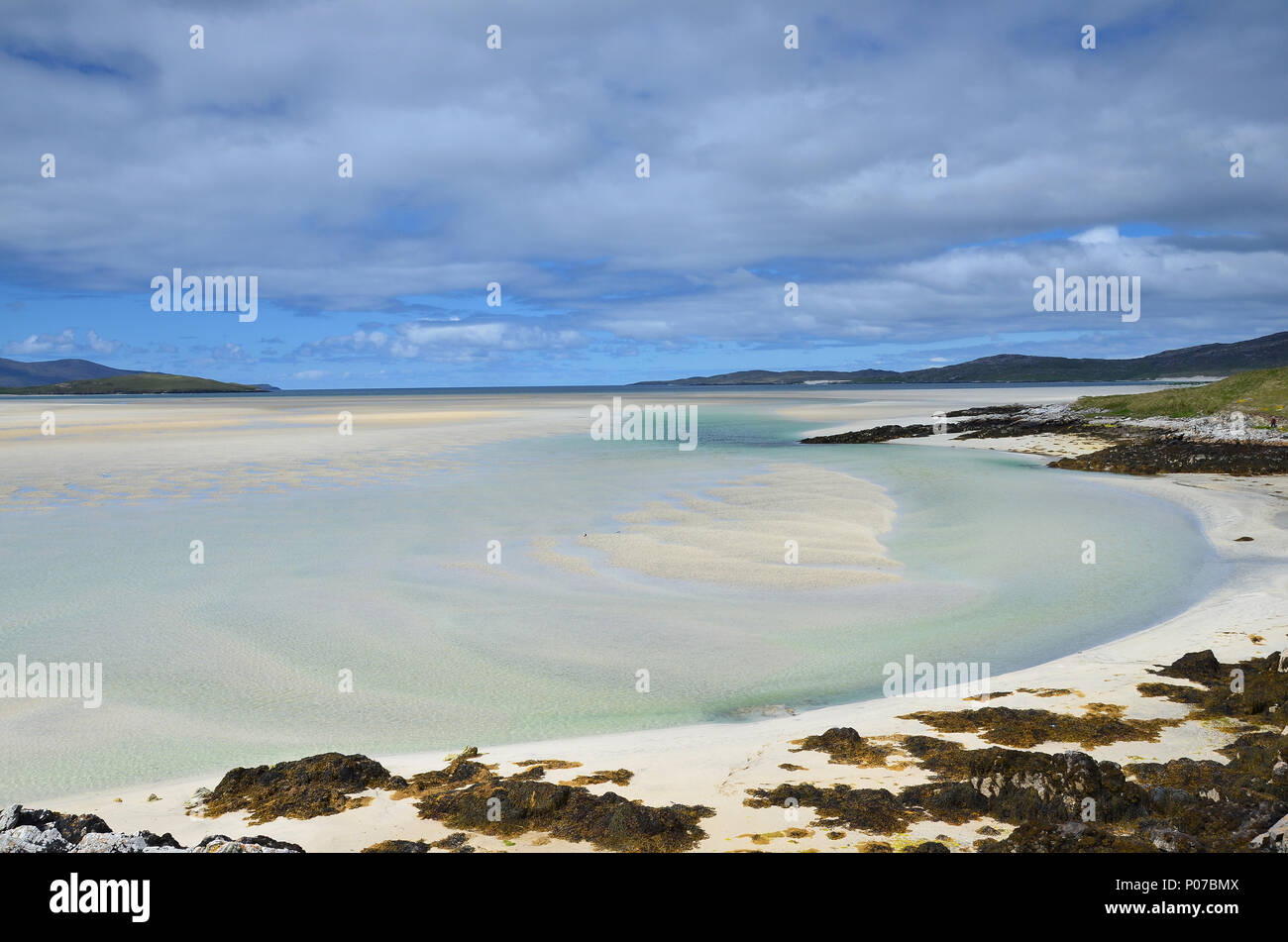 Luskentyre Isle of Harris Stock Photo