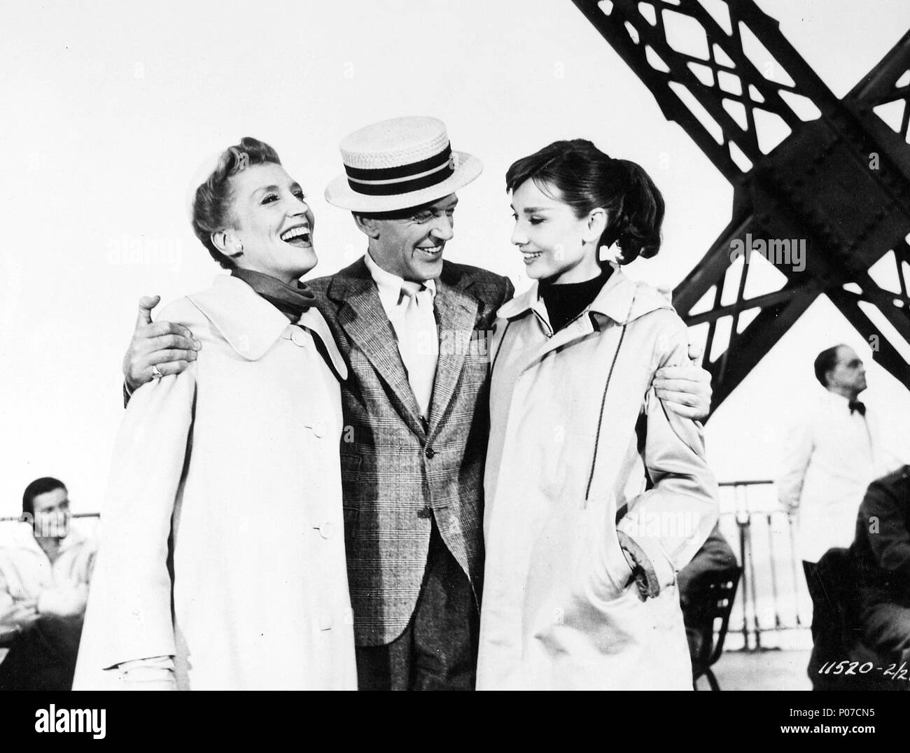 Original Film Title: FUNNY FACE.  English Title: FUNNY FACE.  Film Director: STANLEY DONEN.  Year: 1957.  Stars: AUDREY HEPBURN; FRED ASTAIRE; KAY THOMPSON. Credit: PARAMOUNT PICTURES / Album Stock Photo