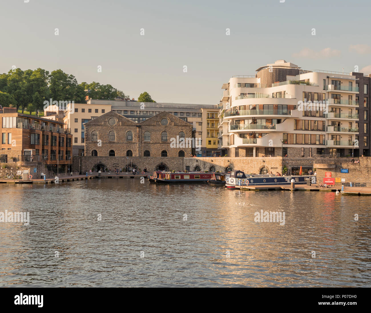 Harbourside housing developments in Bristol UK Stock Photo Alamy