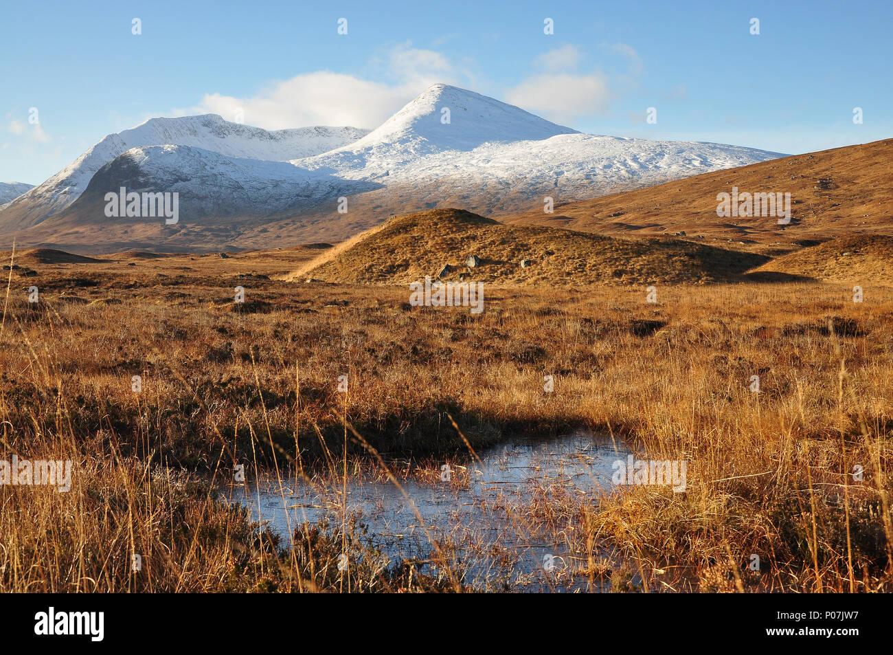 Rannoch Moor Stock Photo