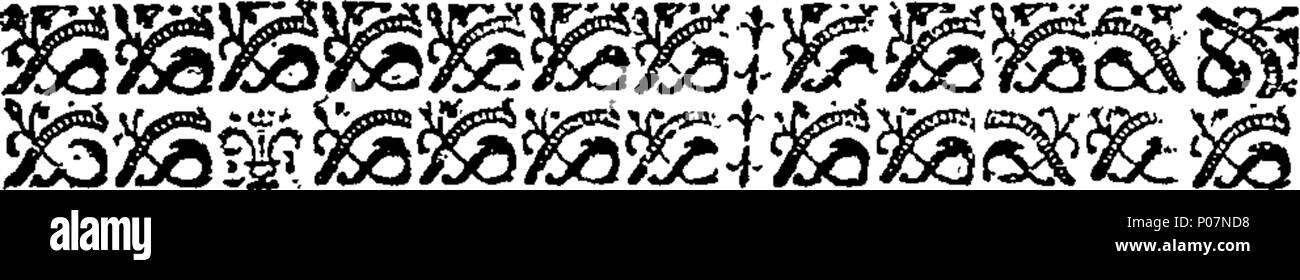 . English: Fleuron from book: A grain of mustard-seed: or, the least measure of grace that is or can be effectual to salvation. To which is added some excellent rules of meditation. Corrected and amended by W. Perkins. 111 A grain of mustard-seed- or, the least measure of grace that is or can be effectual to salvation Fleuron T203922-2 Stock Photo