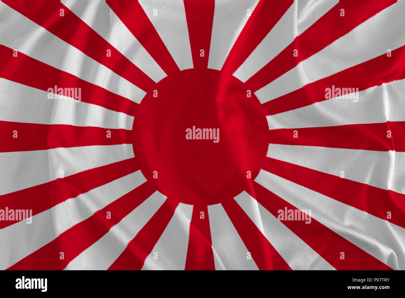 Imperial Japanese Army Flag Background Stock Photo