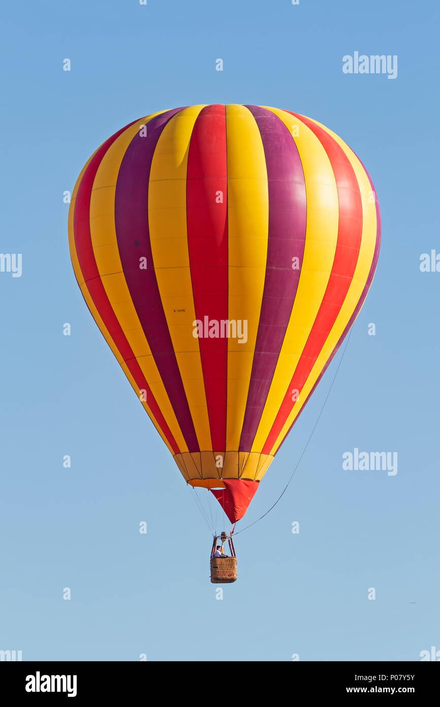 Balloon rides at Temecula Hot Air Balloon Festival in California Stock