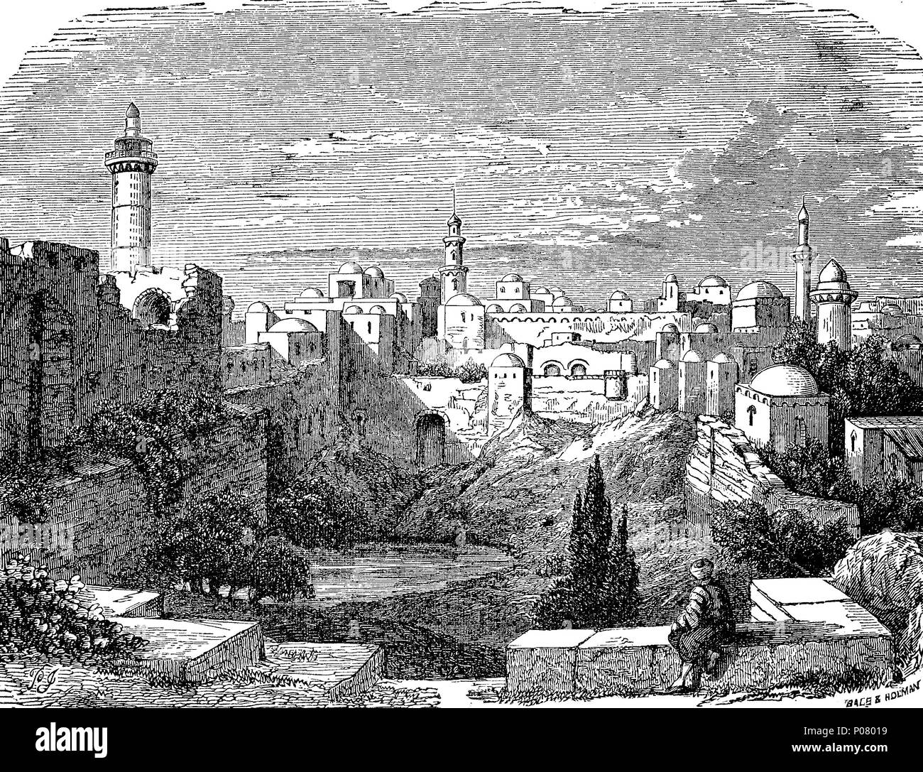 Pool of Bethesda is a pool of water in the Muslim Quarter of Jerusalem