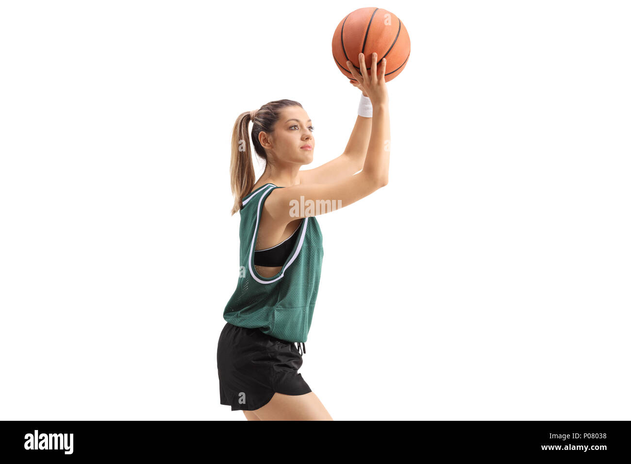 Female basketball player hi-res stock photography and images - Alamy