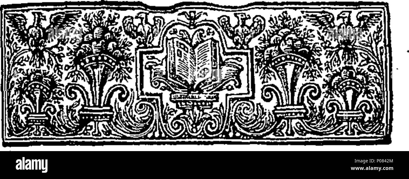 English Fleuron From Book A Letter To A Gentleman In - 