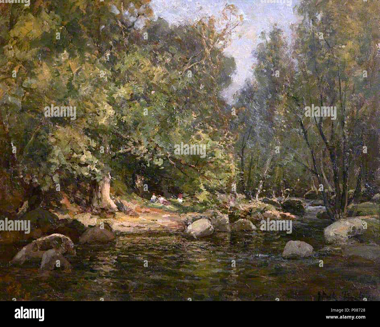 . Русский картины английского художника Джона Нобла Барлоу (1861—1917