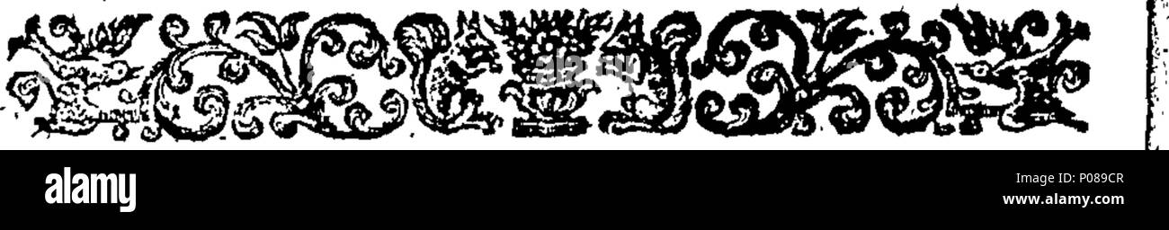 . English: Fleuron from book: A general treatise of husbandry and gardening; containing a new system of vegetation: illustrated with many observations and experiments. In two volumes. Formerly publish'd monthly, and now methodiz'd and digested under proper heads, with additions and great alterations. In four parts. Part I. Concerning the Improvement of Land, by fertilizing bad Soils. Of stocking of Farms with Cattle, Poultry, Fish, Bees, Grasses, Grain, Cyder, &c. Part II. Instructions to a Gardener, wherein is demonstrated the Circulation of Sap, the Generation of Plants, the Nature of Soil,  Stock Photo