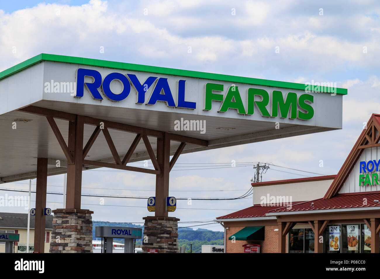 Wrightsville, PA, USA June 7, 2018 Royal Farms is an American