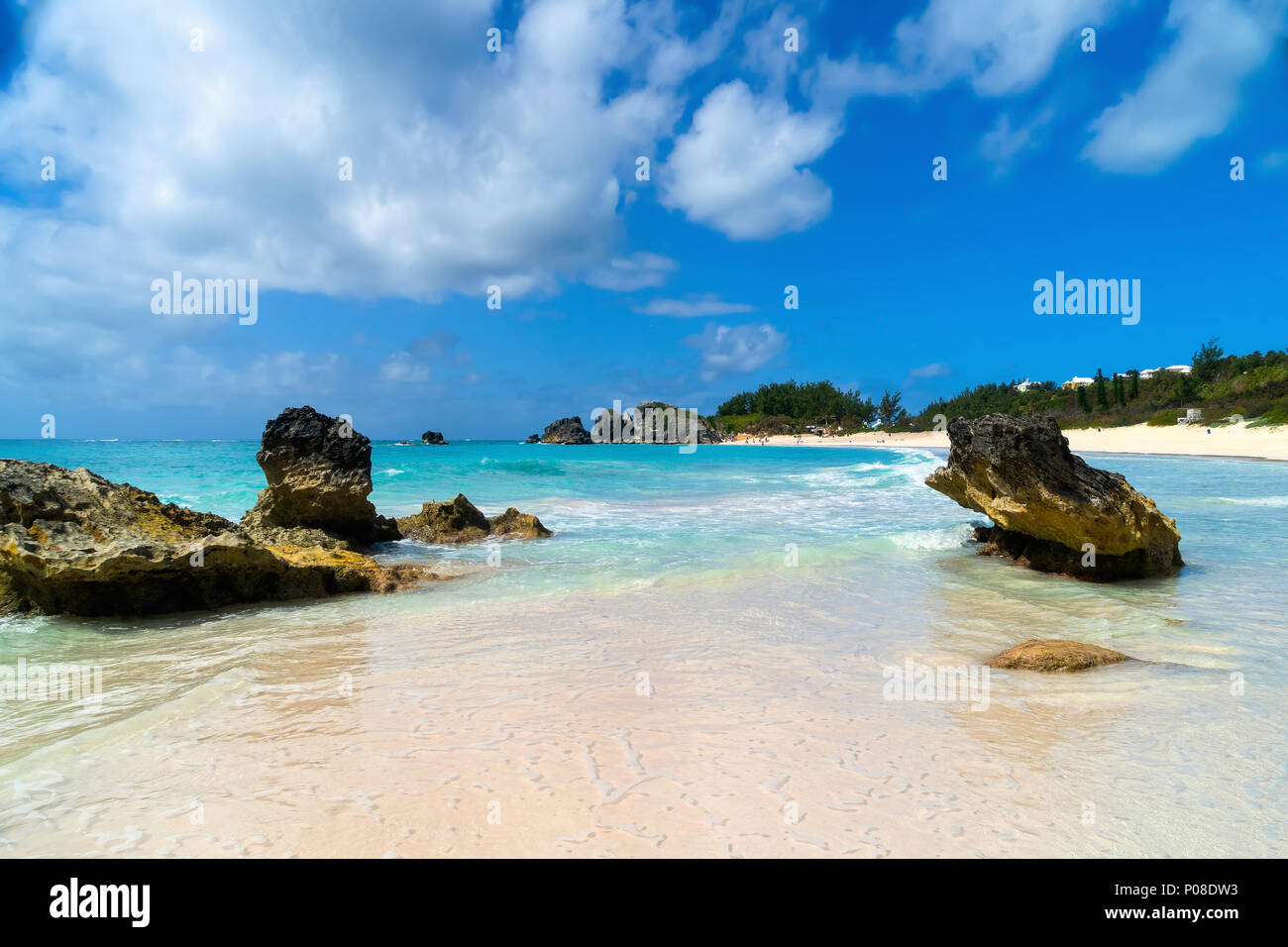 Beautiful Horseshoe Bay Beach Stock Photo Alamy