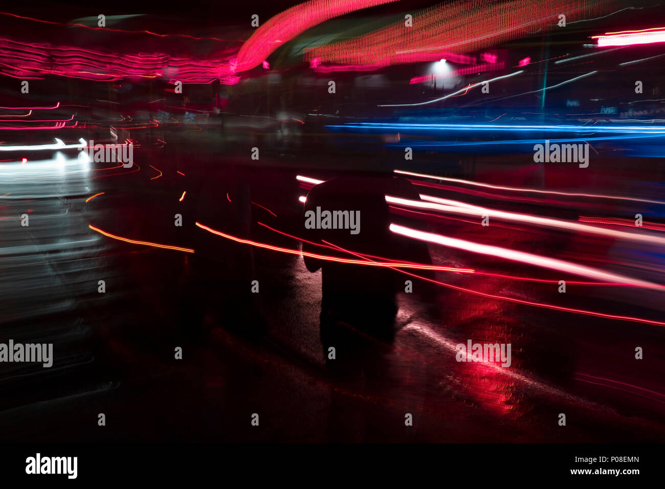 Tail light trail hires stock photography and images Alamy