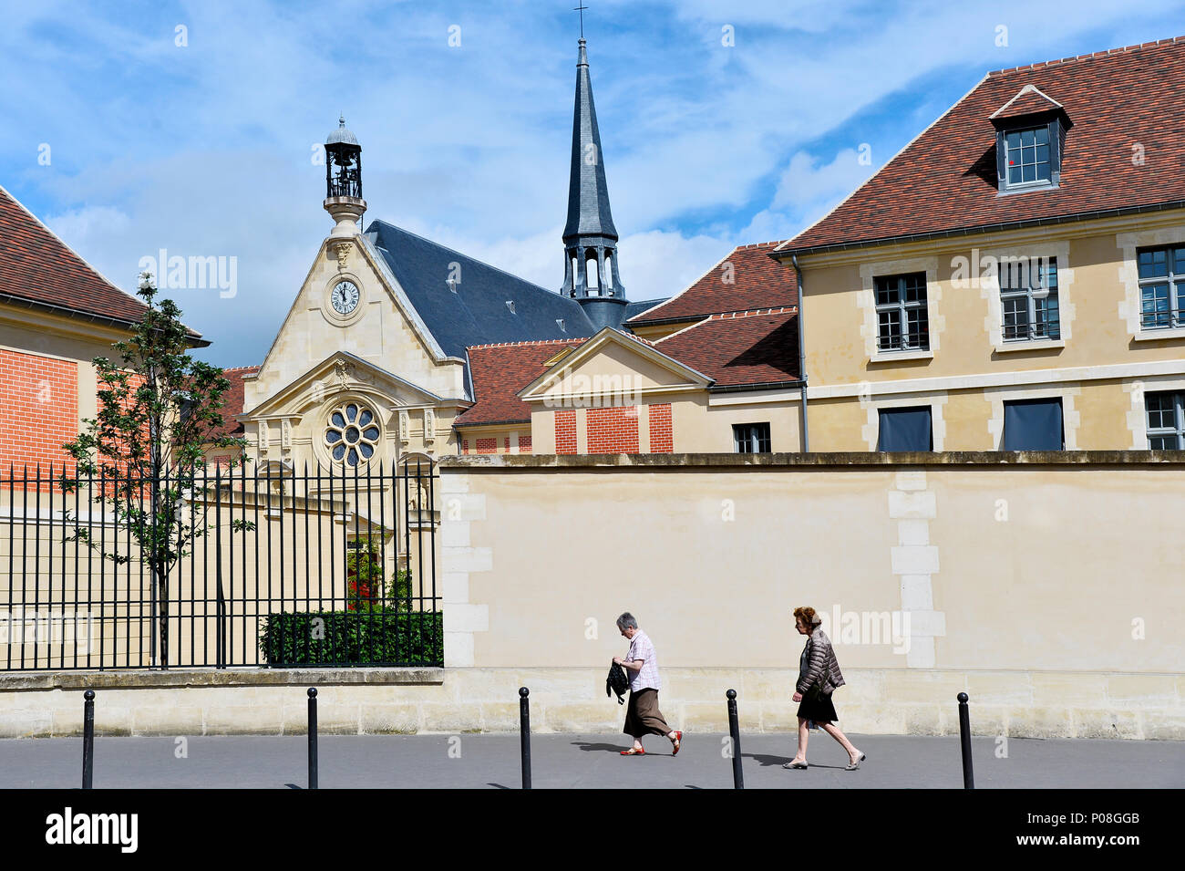 Balenciaga headquarter - Hopital Laennec - Paris - France Stock Photo -  Alamy