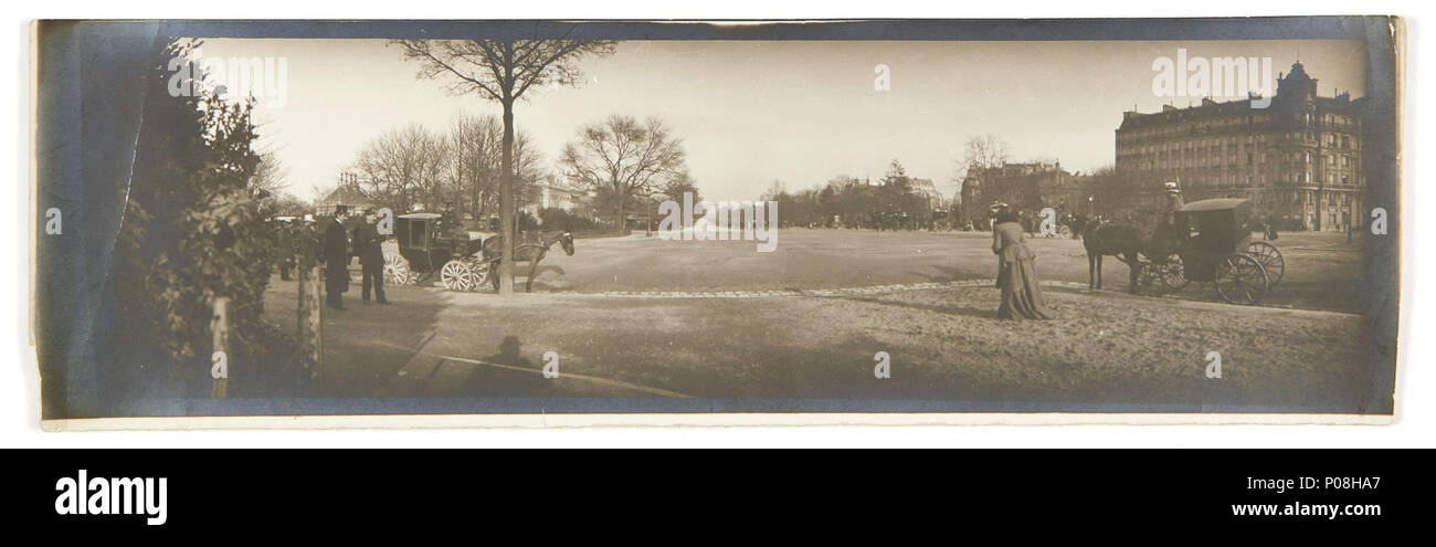 9 Ancienne collection François Émile-Zola - Lac du Bois de Boulogne 01 (cropped) Stock Photo