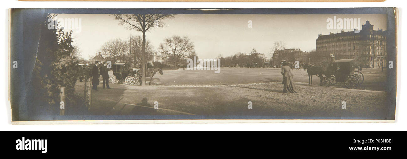 9 Ancienne collection François Émile-Zola - Lac du Bois de Boulogne 01 Stock Photo