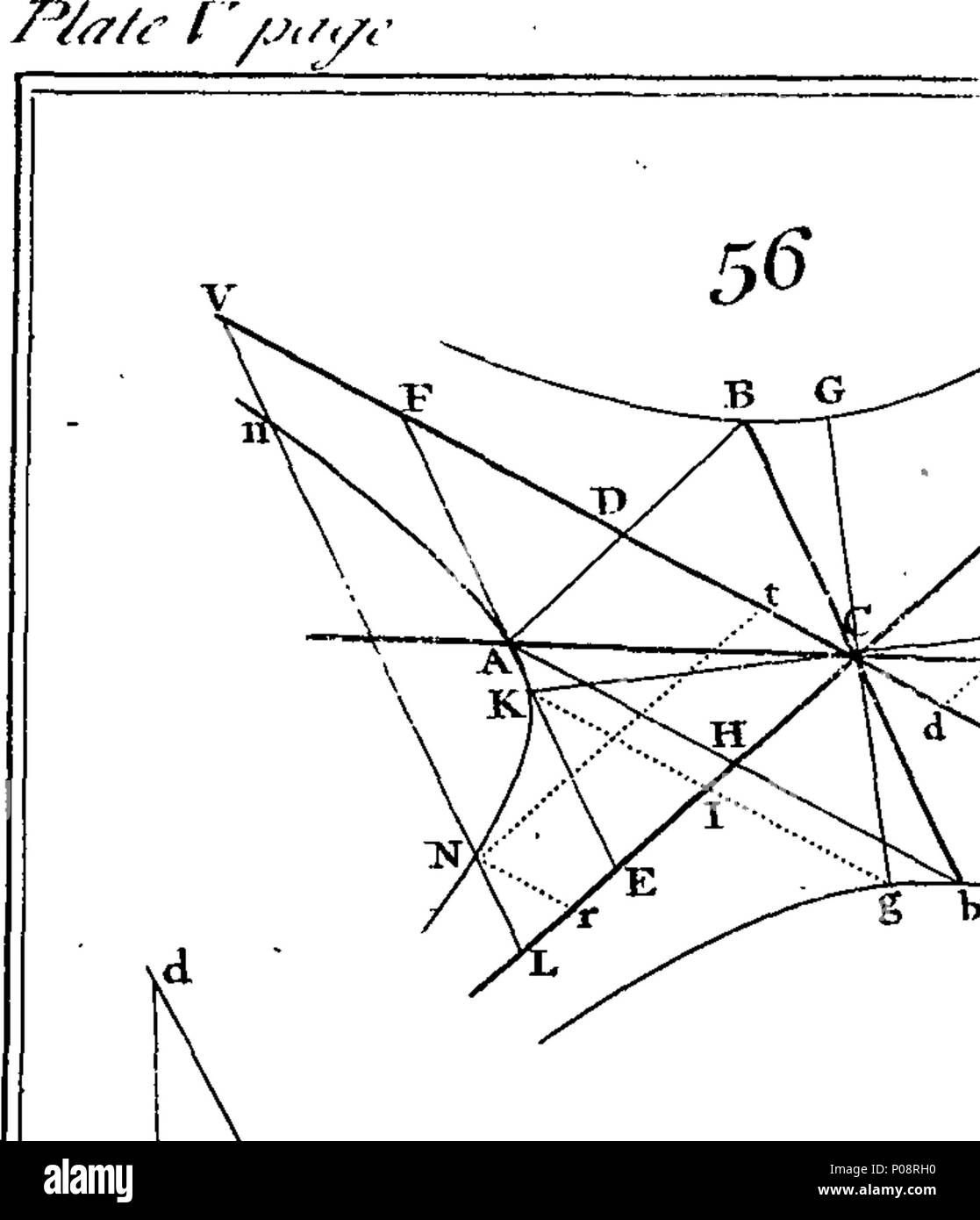 . English: Fleuron from book: A mathematical treatise: containing a ...