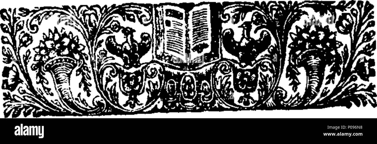 . English: Fleuron from book: A narration of the wonders of grace. In verse. Divided into six parts. I. Of Christ the Mediator, as set up from Everlasting in all the Glory of Headship. II. Of God's Election and Covenant Transactions concerning a Remnant in his Son. III. Of Christ's Incarnation and Redemption. IV. Of the Work of the Spirit, respecting the Church in general, throughout the New Testament Dispensation, from Christ's Ascension, to his second Coming. V. Of Christ's glorious Appearing and Kingdom. VI. Of Gog and Magog; together with the last Judgment. To which is added, a poem on the Stock Photo