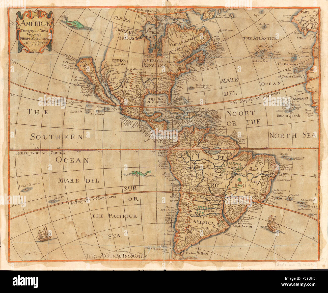 Discovery colonization americas maps cartography hi-res stock ...