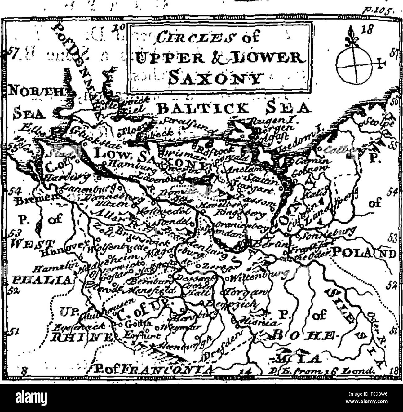 English Fleuron From Book A New And Easy Introduction To - 