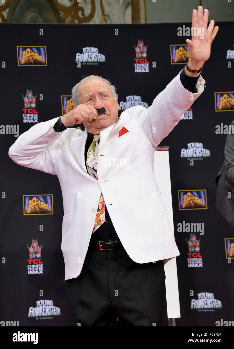 Mel Brooks Hands