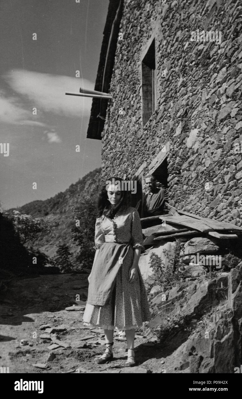 Original Film Title: LA DAMA DEL ALBA. English Title: LADY OF THE DAWN,  THE. Film Director: FRANCISCO ROVIRA BELETA. Year: 1966 Stock Photo - Alamy