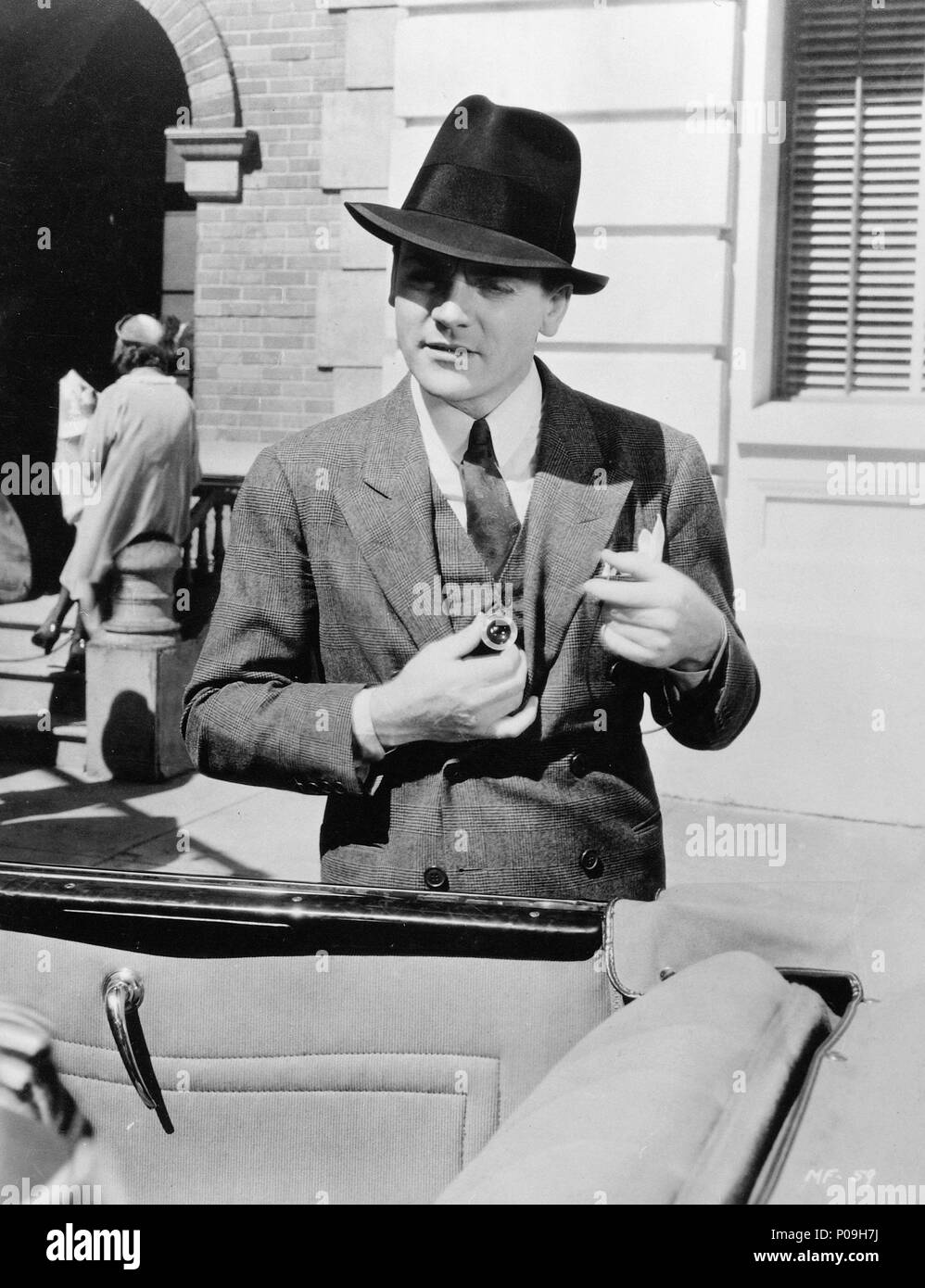 Original Film Title: G' MEN.  English Title: G' MEN.  Film Director: WILLIAM KEIGHLEY.  Year: 1935.  Stars: JAMES CAGNEY. Credit: WARNER BROTHERS / Album Stock Photo