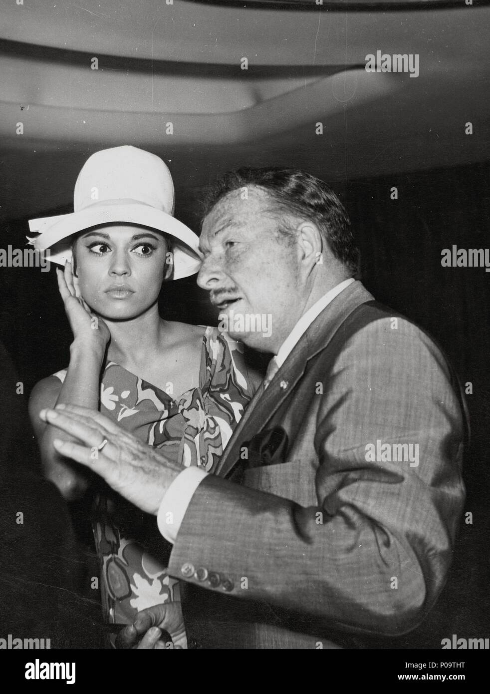 Stars xavier cugat charo baeza stock photo alamy