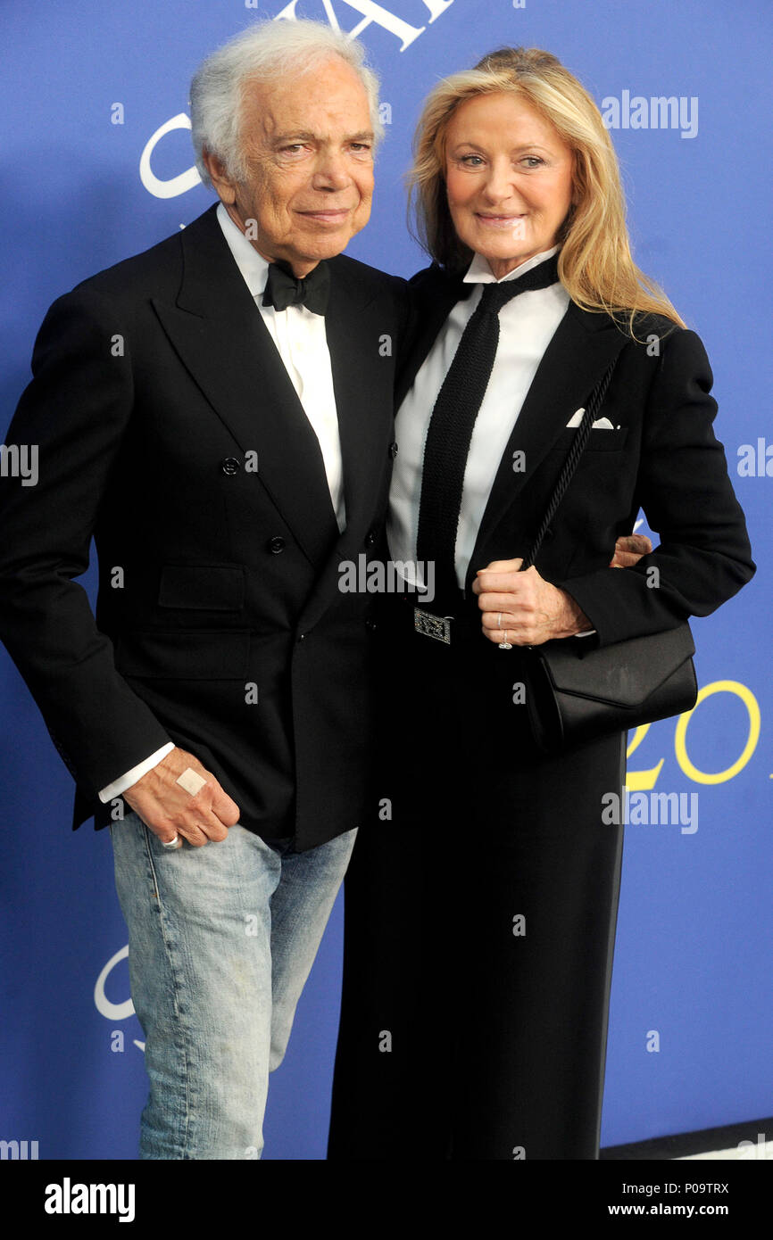 Ralph Lauren and his wife Ricky Lauren attending the CFDA Fashion Awards  2018 at the Brooklyn Museum on June 4, 2018 in New York City Stock Photo -  Alamy