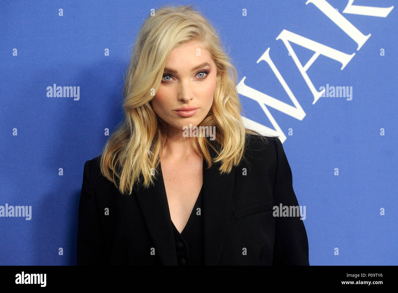 Elsa Hosk attending the CFDA Fashion Awards 2018 at the Brooklyn Museum