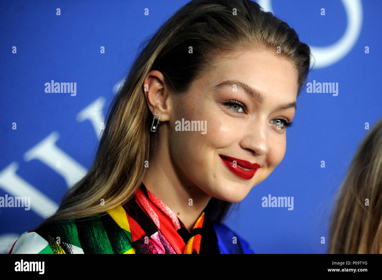 Gigi Hadid attending the CFDA Fashion Awards 2018 at the Brooklyn Museum on  June 4, 2018 in New York City Stock Photo - Alamy