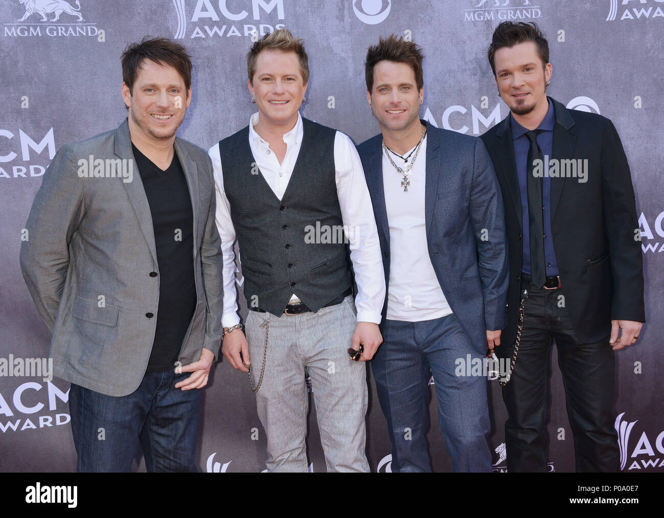 Parmalee at the  ACM Awards 2014 at the MGM Grand in Las Vegas.Parmalee  Event in Hollywood Life - California, Red Carpet Event, USA, Film Industry, Celebrities, Photography, Bestof, Arts Culture and Entertainment, Topix Celebrities fashion, Best of, Hollywood Life, Event in Hollywood Life - California, Red Carpet and backstage, ,Arts Culture and Entertainment, Photography,    inquiry tsuni@Gamma-USA.com ,  Music celebrities, Musician, Music Group, 2014 Stock Photo