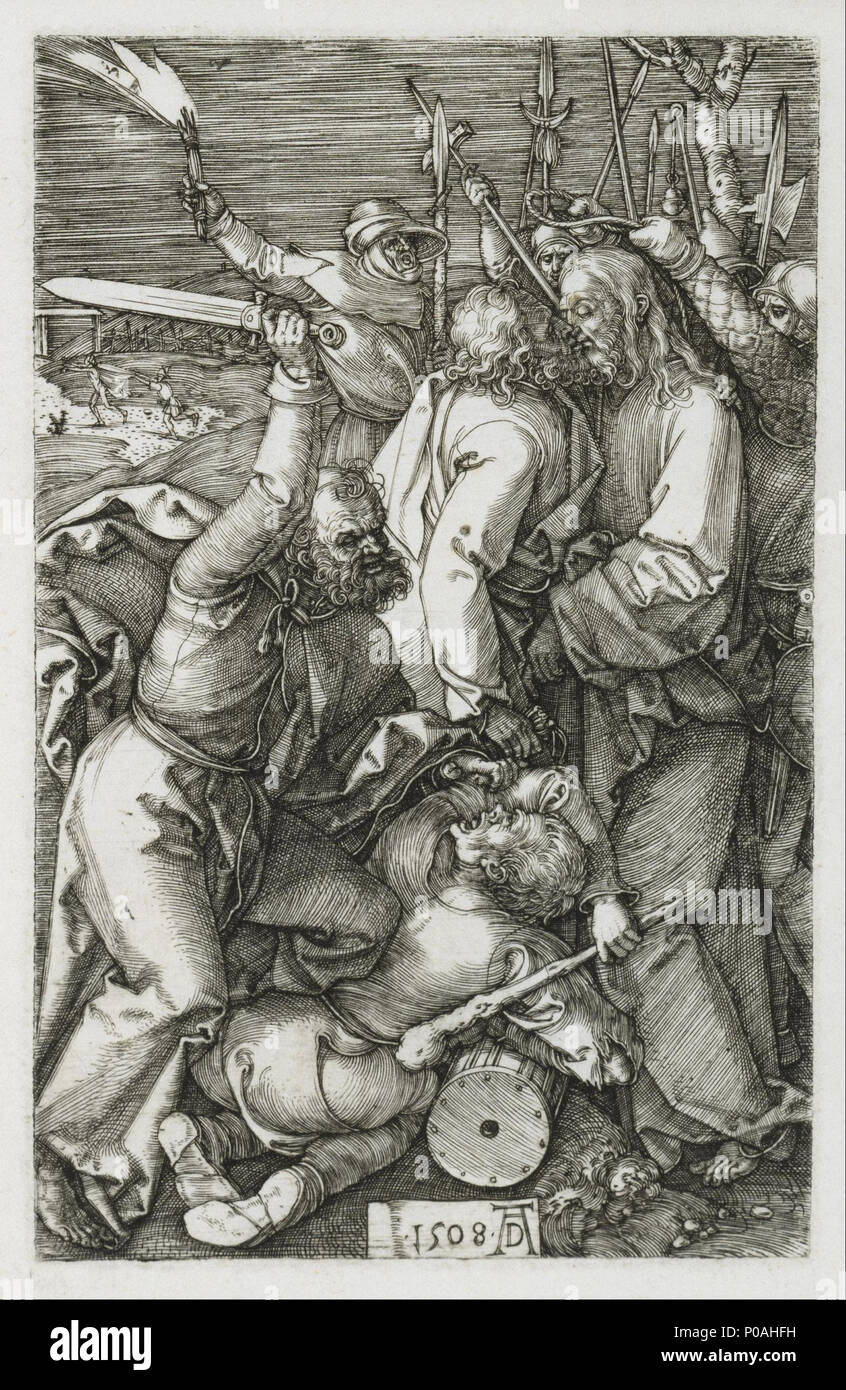 275 Albrecht Dürer - The Betrayal of Christ - Google Art Project Stock Photo