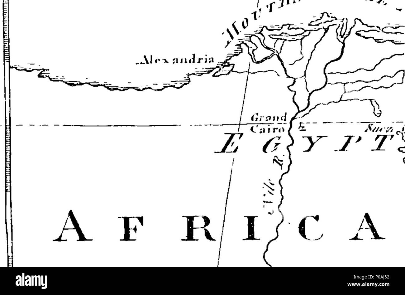 Trade map new world 18th century Black and White Stock Photos & Images ...