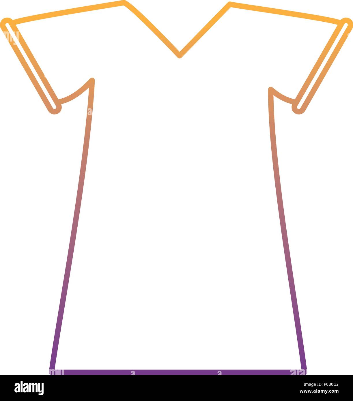 t shirt icon over white background, vector illustration Stock Vector ...