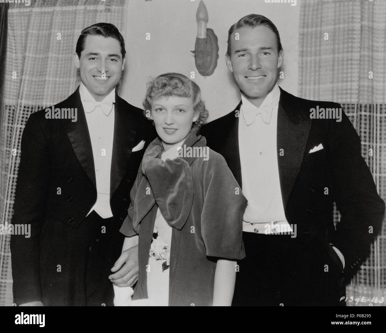 Stars: CARY GRANT; RANDOLPH SCOTT; VIRGINIA CHERRILL. Stock Photo