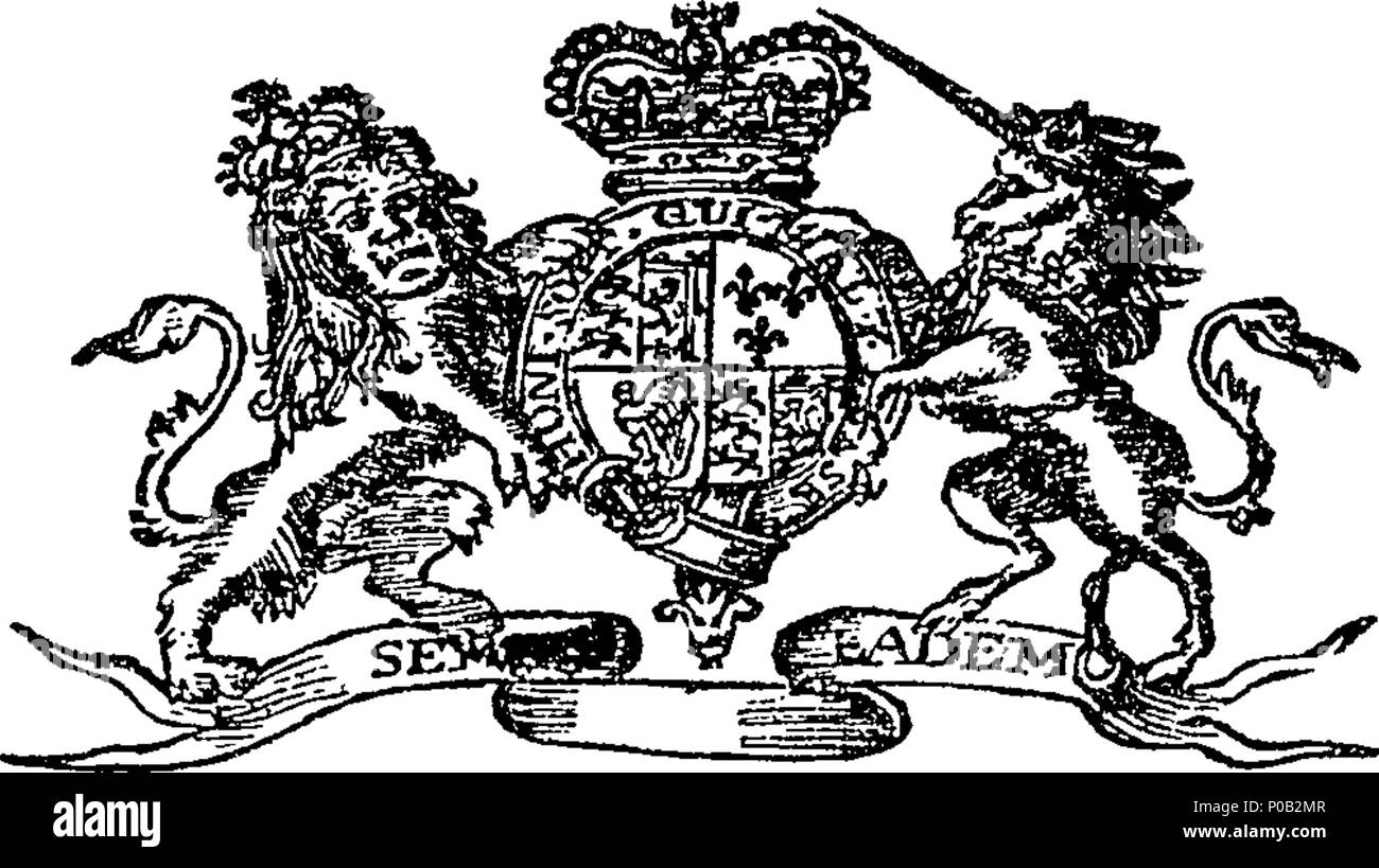 . English: Fleuron from book: An Act for making perpetual an Act made in the seventh year of the reign of the late King William, intituled, An Act to prevent false and double returns of Members to serve in Parliament. 298 An Act for making perpetual an Act made in the seventh year of the reign of the late King William Fleuron N053182-1 Stock Photo