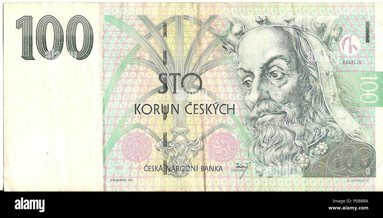 100 чешских крон в рублях