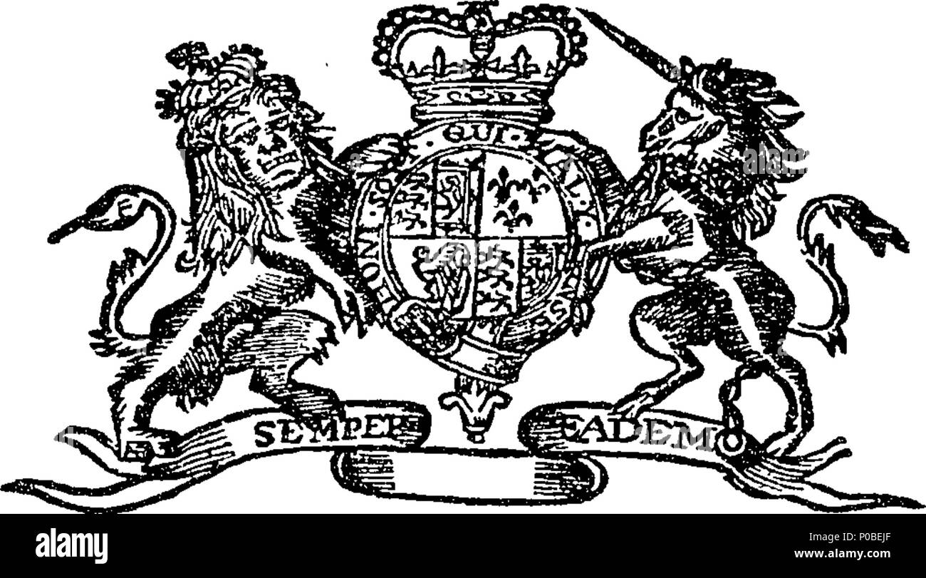 English Fleuron From Book An Act To Vest In The - 