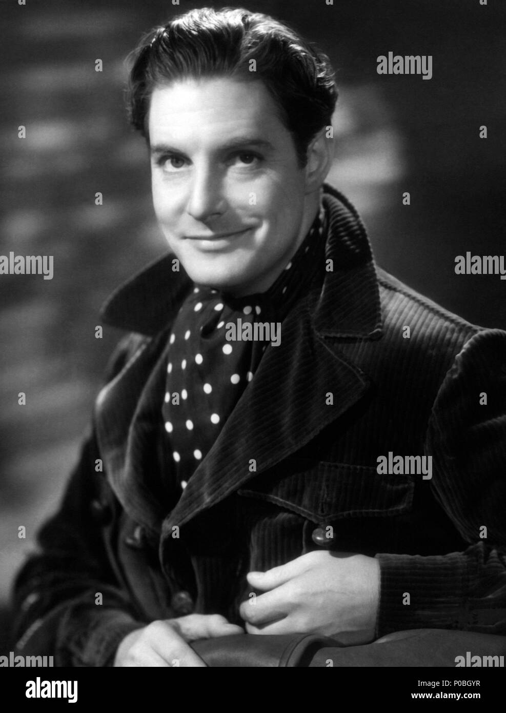 Stars: ROBERT DONAT. Stock Photo