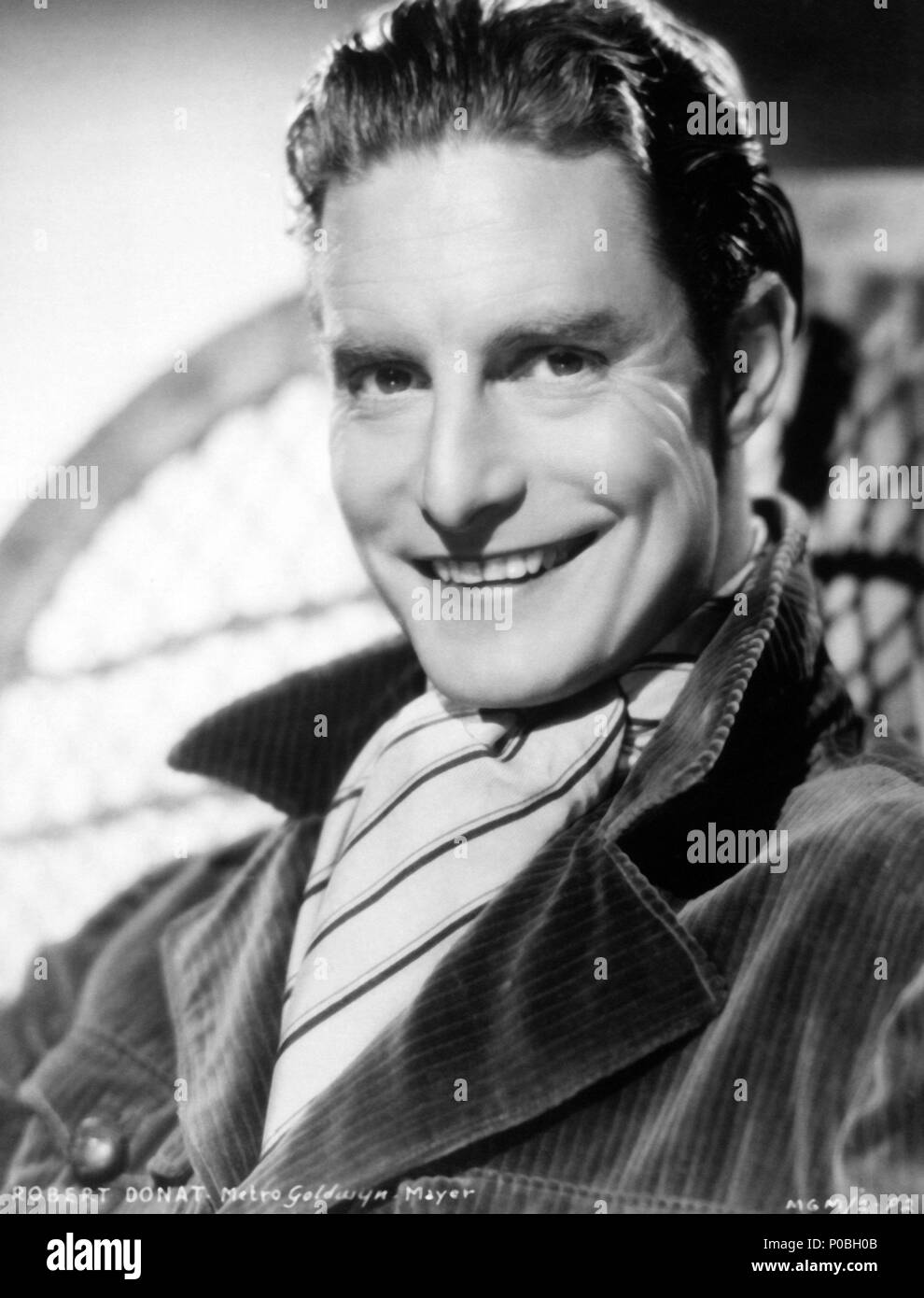Stars: ROBERT DONAT. Credit: M.G.M./ Album Stock Photo