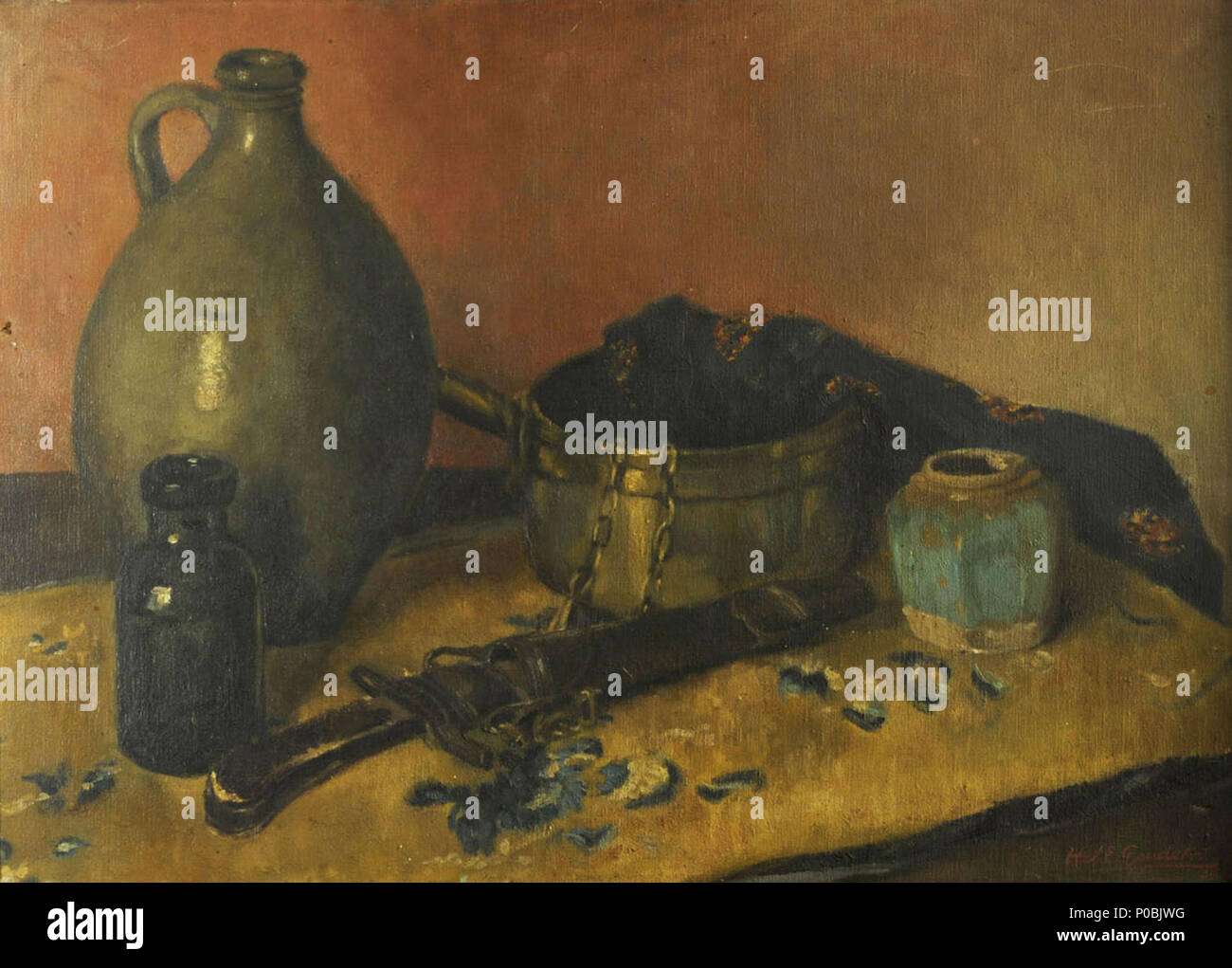 . Still Life . between 1930 and 1940 95 Stilleven Helena Elisabeth Goudeket (1910-1943) Stock Photo