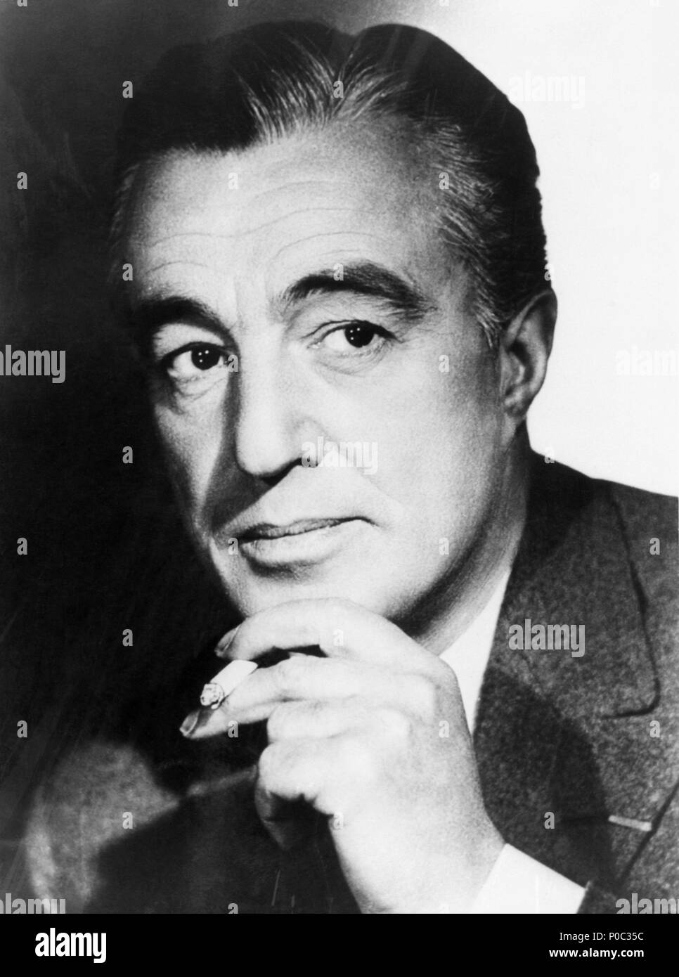 Stars: VITTORIO DE SICA. Stock Photo